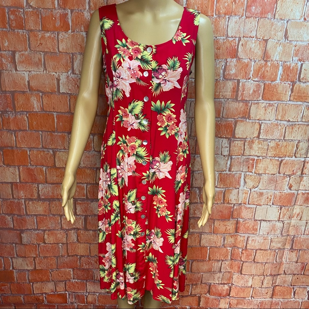 BFA‎ Classics Lightweight Floral Button Front Dress